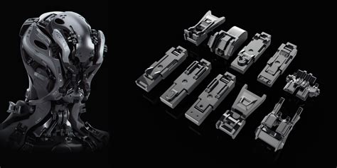 A Pack Of Hard Surface Details For Your Concepts