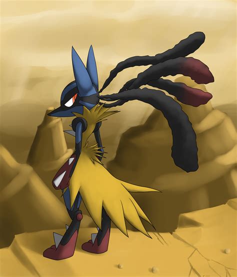 Mega Lucario By Cogmoses On Newgrounds