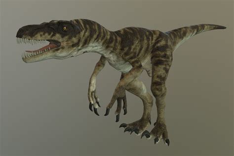 Raptor Dinosaur 3d Model Cgtrader