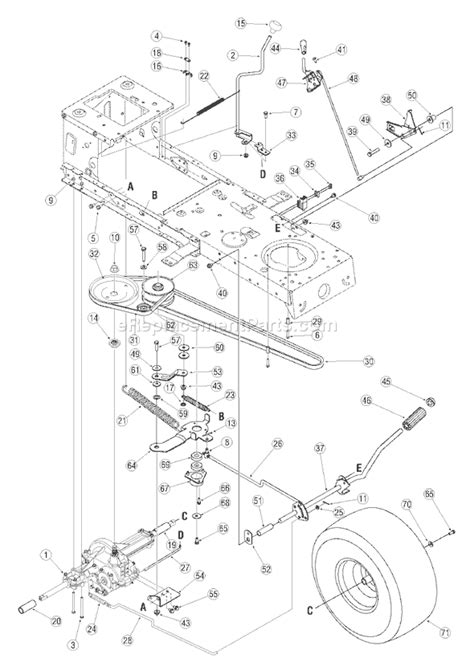 Bolens 13am762f765 Parts List And Diagram 2005
