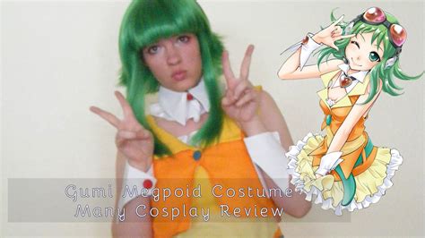 Gumi Megpoid Costume Many Cosplay Review Youtube