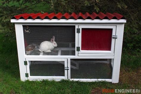 20 Diy Rabbit Hutch Plans You Can Build Today With Pictures Pet Keen