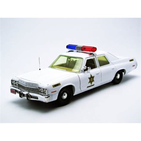 Dukes Of Hazzard Roscoes Sheriff Police Car 118 Scale Diecast Car