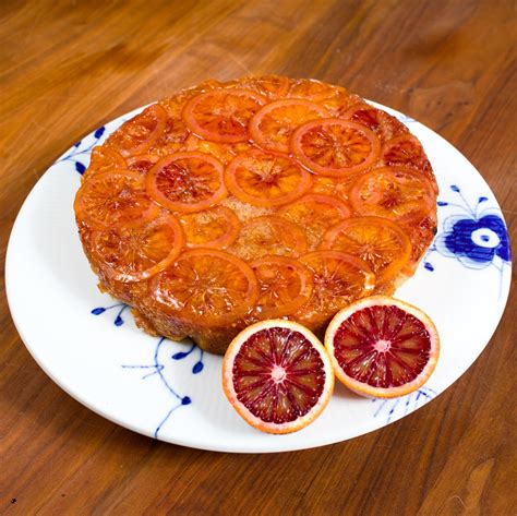 Blood Orange Upside Down Cake — Sweet Sour Savory