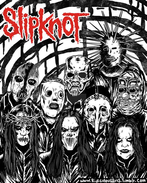 Slipknot By Ridiculousarts On Deviantart