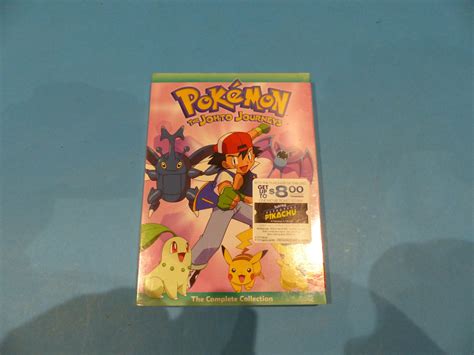 Pokemon The Johto Journeys The Complete Collection Dvd New Sealed