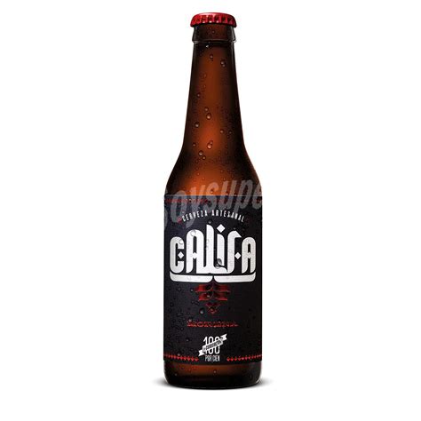 Califa Cerveza Artesana Morena Botella 33 Cl