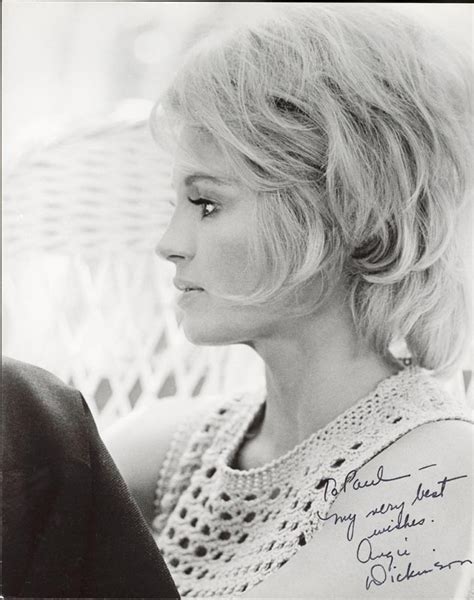 Angie Dickinson Autographed Inscribed Photograph Historyforsale Item 44470
