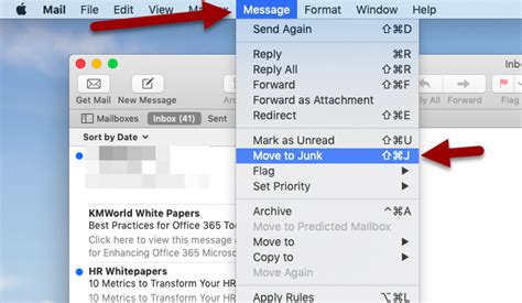 How To Mark Emails As Spam Apple Mail
