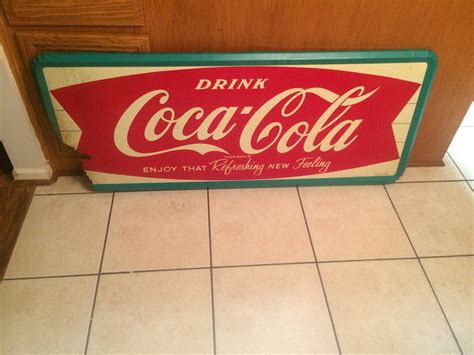 Coca Cola Tin Sign 1962 Collectors Weekly