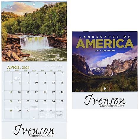 Landscapes Of America Calendar Mini 585 M