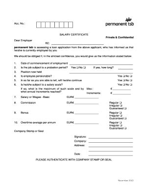Most of the workers take their payroll in advance and then forget about that. Form Of Salary Certificate - Fill Online, Printable ...