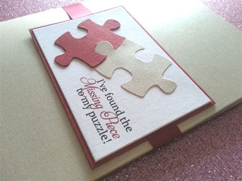 Connected Love Puzzle Wedding Invitation Suite By Theinspirednote 6