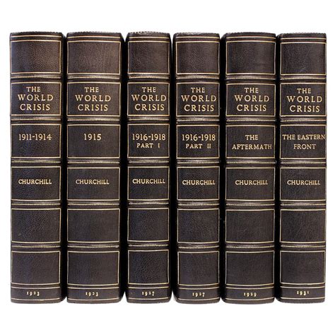 The Second World War By Winston Churchill First Edition Six Vol Set