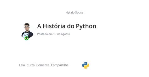 Quando Python Foi Criado