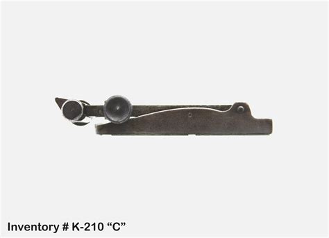 Early 1898 Krag Carbine Complete Rear Sight Unaltered — Granpas Gun Parts
