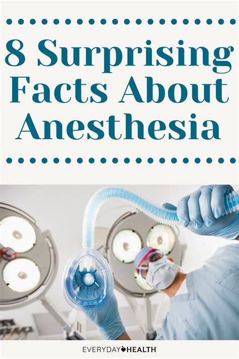 8 Surprising Facts About Anesthesia Everyday Health Anesthesia