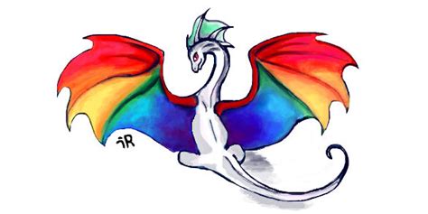 Rainbow Dragon By Tomseptember On Deviantart