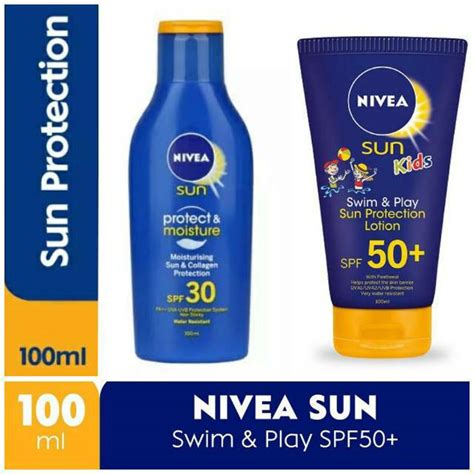The price did not bother too much anymore because i am really intrigued with the staying power. Nivea Sun Kids Swim & Play SPF 50+ / Lotion SPF 30 100mL ...
