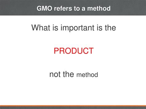 Ppt Why You Should Love Gmos Richard J Roberts New England Biolabs