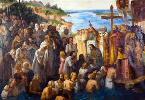 The latter events are traditionally referred to as baptism of rus' (russian: Онлайн-программа «Крещение Руси» 2020. Немцевский сельский ...