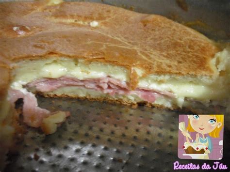 Receitas Da G A Oficial Torta De Mussarela Presunto E Creme De Leite