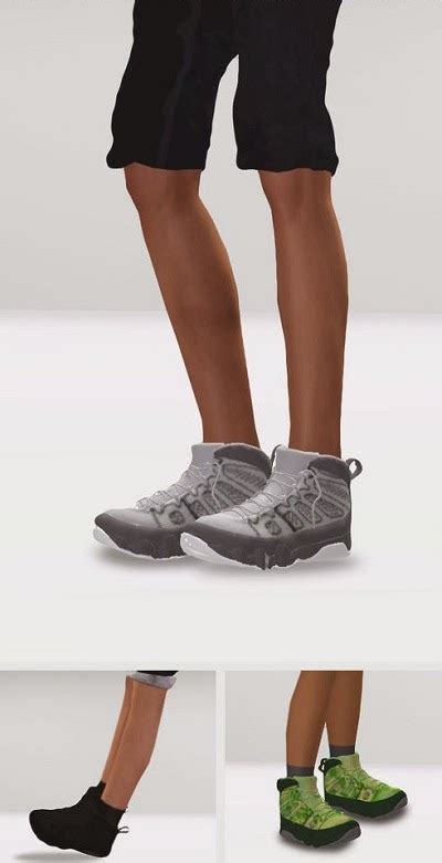 My Sims 3 Blog Jordan Nine Sneakers By Chunkysims