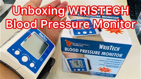Unboxing Wristech Blood Pressure Monitor And Simple Setup Tutorial Youtube