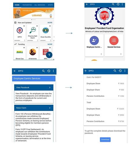 Download Epf Passbook Via Umang App