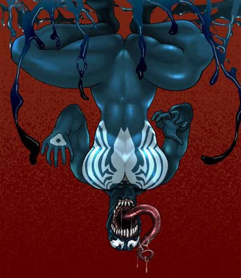 Rule 34 Big Breasts Breasts Fangs Long Tongue Marvel Pussy She Venom Spider Man Series