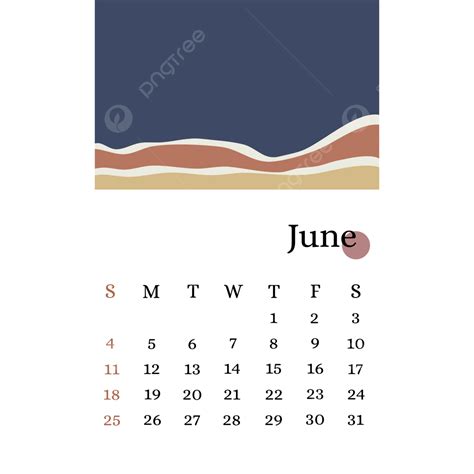 Simple Aesthetic Calendar June 2023 Reminder Aesthetic Calendar June