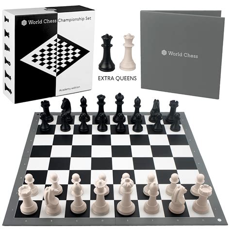 Buy World Chesschampionship Set Full Official Tournament Extra Queens