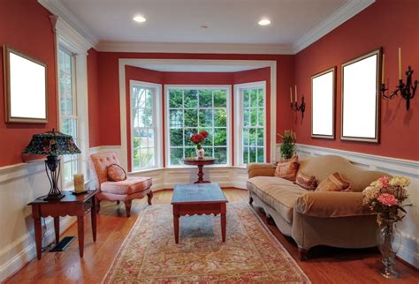 Classic Bay Window Living Room Living Room Furniture Layout Living