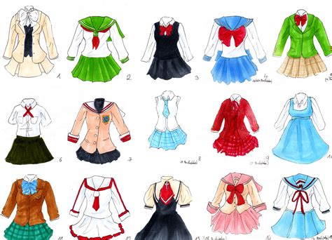 Pin En Anime Outfits