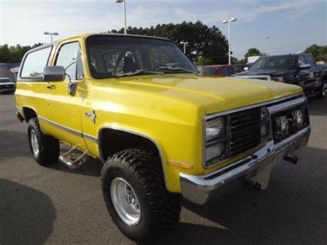 Find New 1983 Chevrolet K5 Blazer 350 4wd 4x4 57 K 5 No Reserve 2 Door