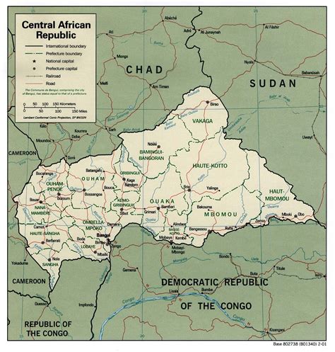 Central Africa Map