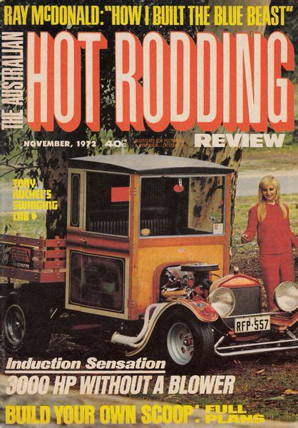 Australian Hot Rodding Review Slight Damage Front Cover Motor