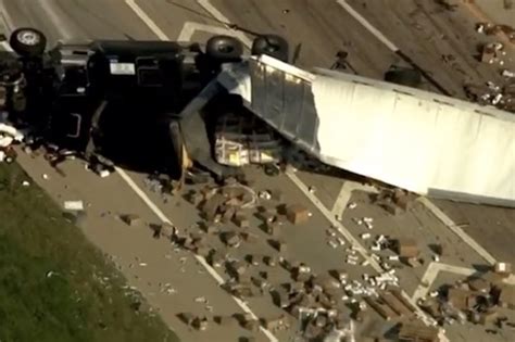 Truck Believed To Be Full Of Sex Toys Overturns On Oklahoma I 40 Highway