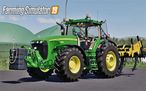 John Deere 8020 Series V10 Mod Farming Simulator 19 Mod