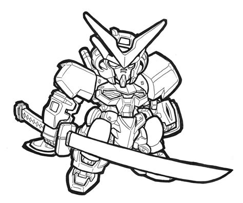 Gundam Coloring Pages Coloring Home