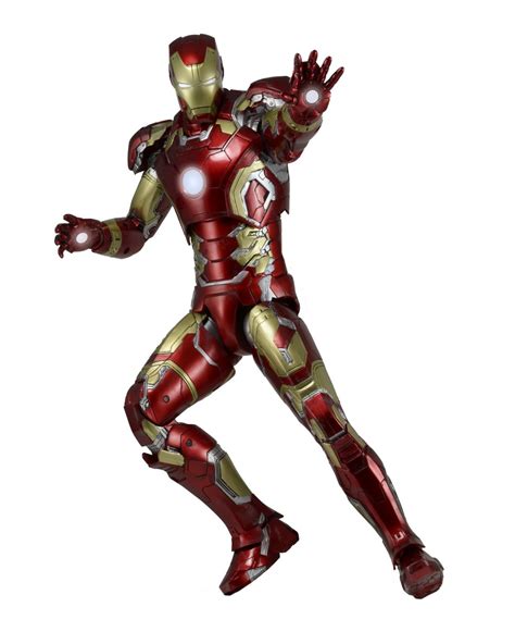 Age of ultron there are 3 iron man suits.the 43, that is like the 42 but with other paint job,the 44 (hulkbuster),and the 45 in the final battle of the film.and the mark 46 is from captain. DISCONTINUED - Avengers: Age of Ultron - 1/4 Scale Action ...