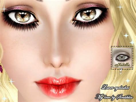 Eyelashes Set My Love By Sintiklia For Sims 3