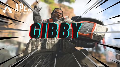 My First Gibby Win In Ranked Apex Legends Youtube