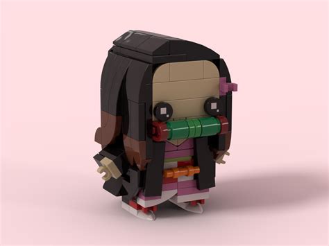 Lego Moc Nezuko 彌豆子 Brickheadz By Legomaniajosh Rebrickable Build