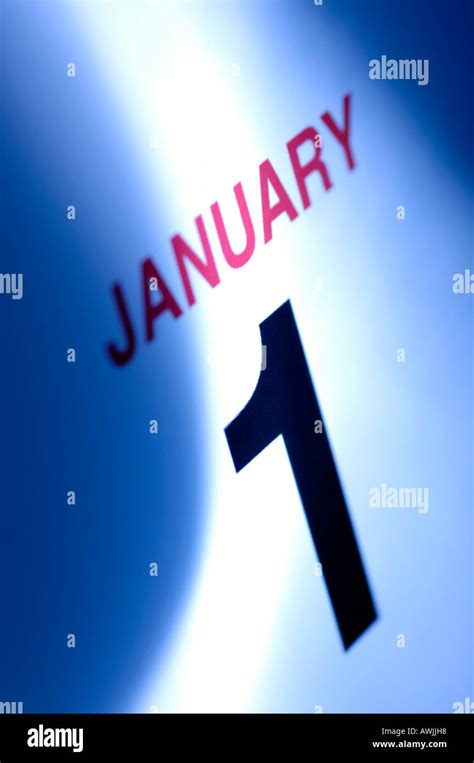 New Years Day January 1st Stock Photo Alamy