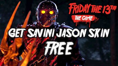 Get Savini Jason Skin For Free Friday The 13th Game Friday The 13th