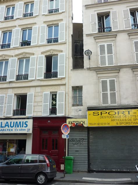 40000€/mois, 6 dans le quartier muette nord, 3 dans le quartier gros caillou, 3 dans le quartier georges brassens. Paris ZigZag | Insolite & Secret | La plus petite maison ...