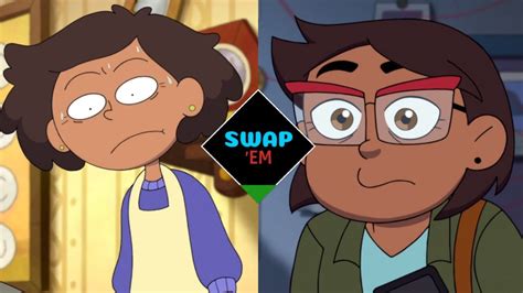 Mrs Boonchuy And Camila Noceda Voice Swap Amphibia The Owl House The