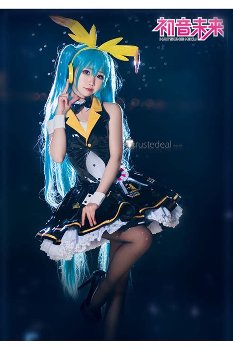 Vocaloid Project Diva Arcade My Dear Bunny Hatsune Miku Cosplay Costume