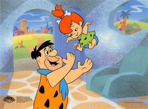The Flintstones Animation Sericel Cel The Flintstones Photo 24423365